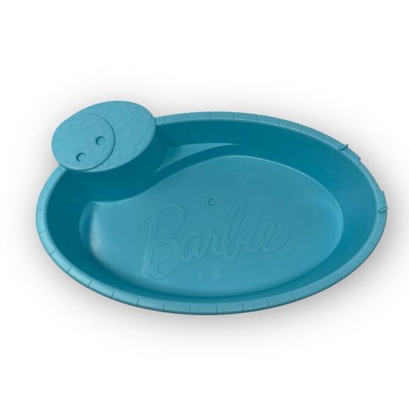 Barbie Swimming Pool Blue Pool Only No Accessories Mattel 2019 - Picture 1 of 6